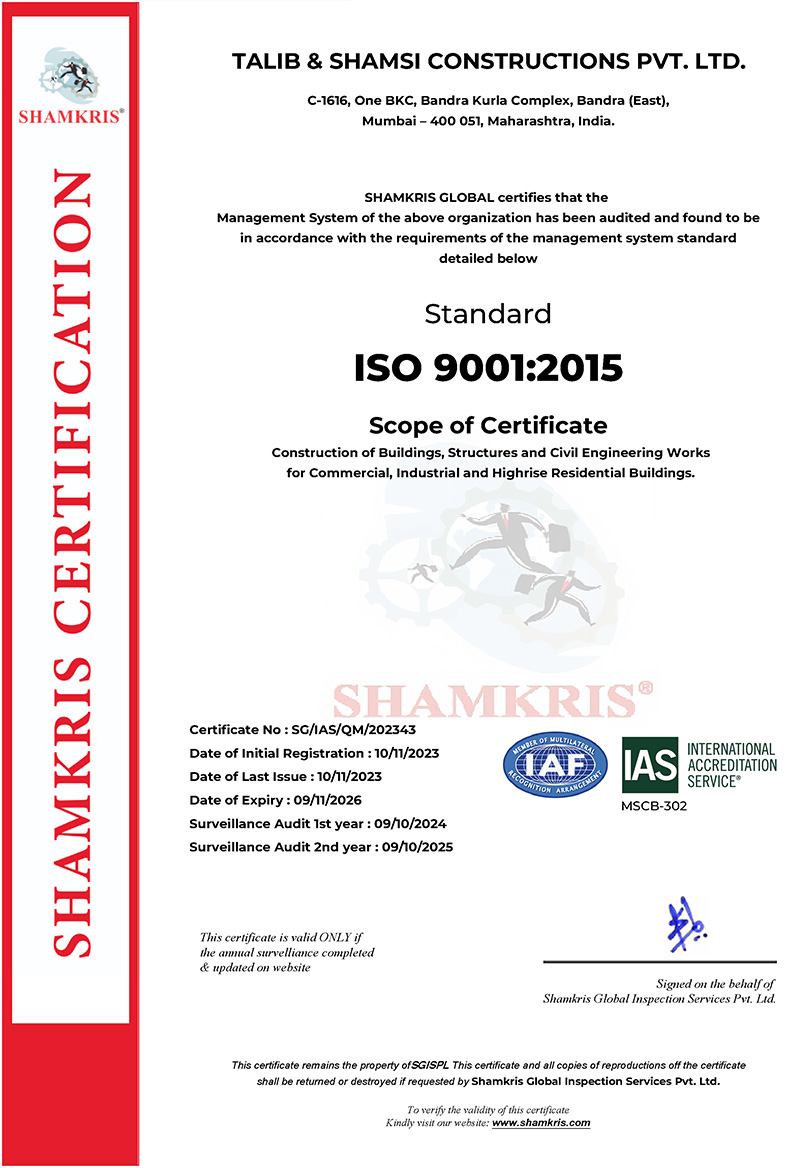 Iso-certificate